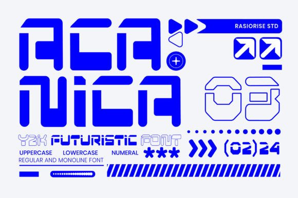 Acanica: Mastering the Futuristic Y2K Display Font for Modern Design