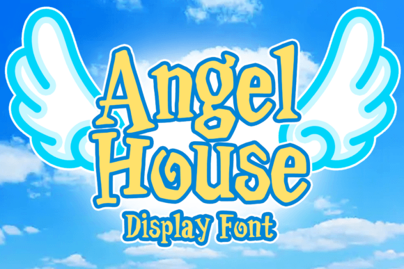 Angel House: Playful Gothic Typography