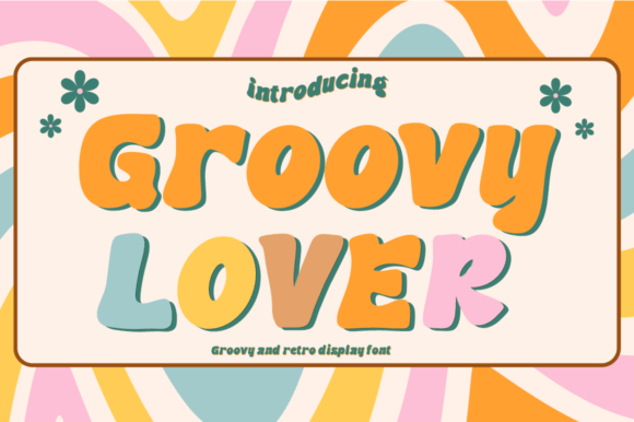Groovy Lover: Reviving Retro Elegance in Modern Design