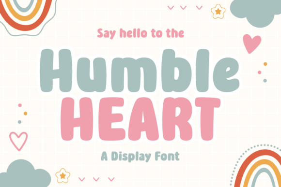 Humble Heart: Elevating Brand Identity Through Sophisticated Display Typography