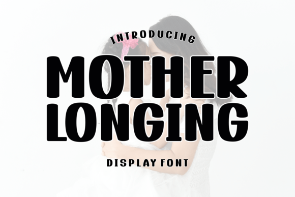 Mother Longing: Unleashing Your Playful Side with a Festive Handwritten Display Font