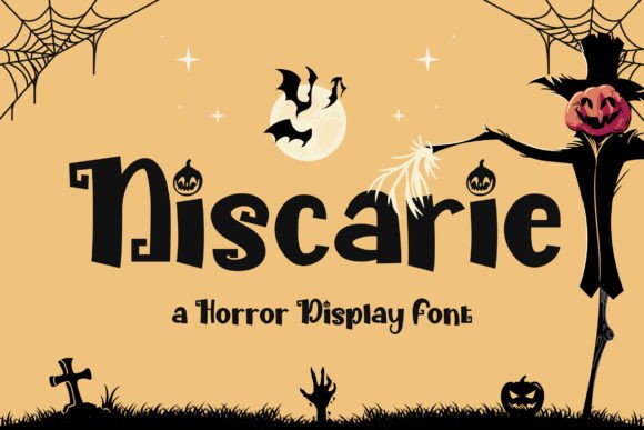 Niscarie: Playful Horror Typography