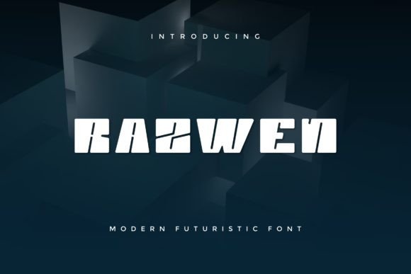 Razwen: The Bold Display Font for Modern Brands