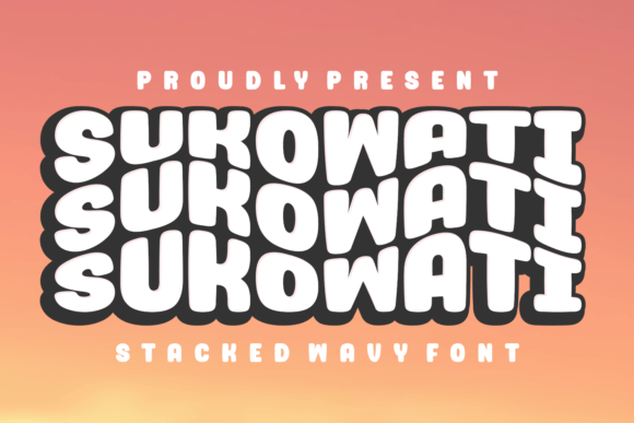 Sukowati Font: Retro Whimsy Meets Modern Design