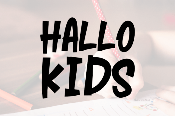 Unleashing Whimsy: How the Hallo Kids Font Transforms Creative Design