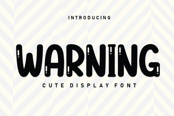 Warning: Elevating Design with Elegant Display Typography